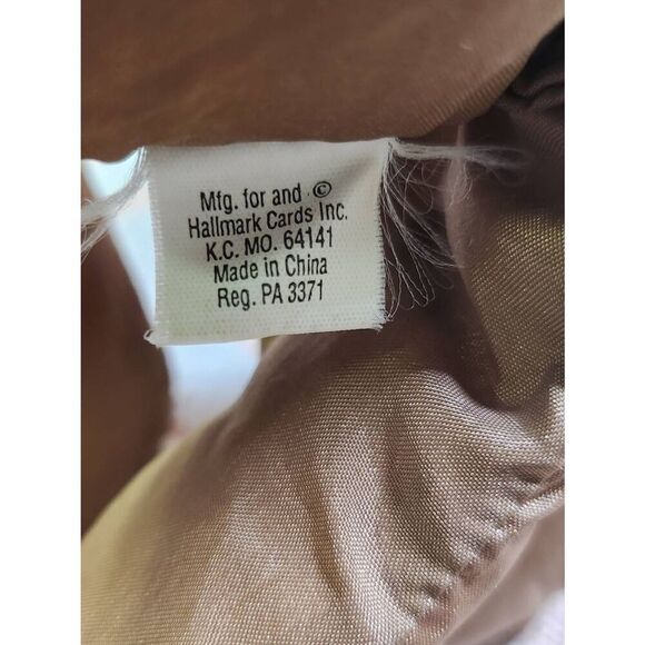 Vintage Hallmark Rodney The Reindeer Christmas Bean Bag Plush NYLON PUFFY 12" #A - Picture 6 of 8